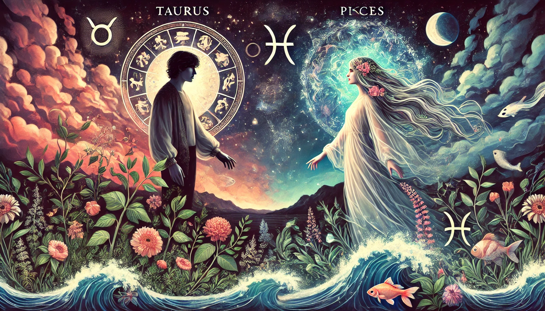 Телець і Риби: Союз землі і води — романтика чи ілюзія?